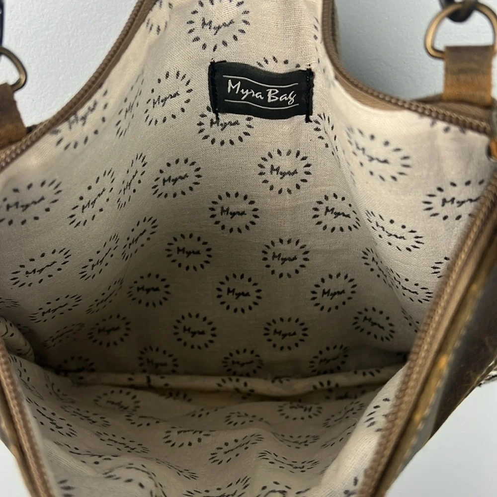 Myra Bag geometric adjustable crossbody bag
